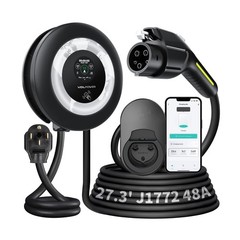 VDLPOWERVP Level 2 EV Charger, 11.5KW /50A Fast Wall Home Charging Station, 2…