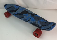 High Bounce Unisex Kids Blue Four Carry Wheels Complete Classic Skate Board