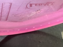 Legacy Discs Prototype Clutch 152g Disc Golf Putter Rare Clear Pink w/rainbow
