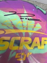 Paul McBeth Discraft 5X Esp Buzzz Disc AUTOGRAPH SIGNED!!