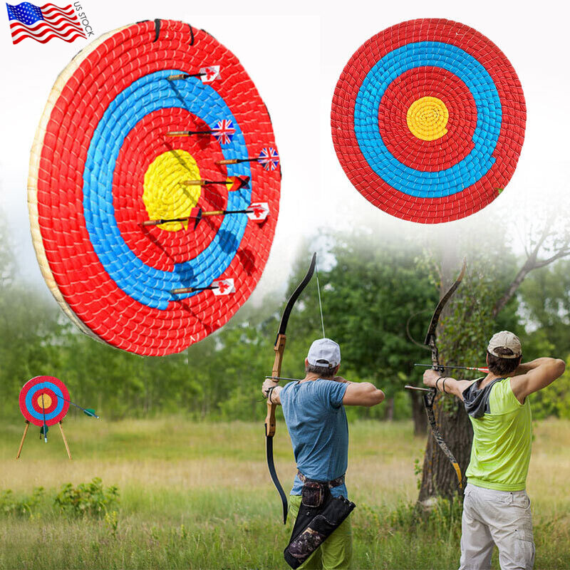 50CM Archery Straw Target Board Bow Arrow Darts Shooting Practice Outdoor Sport