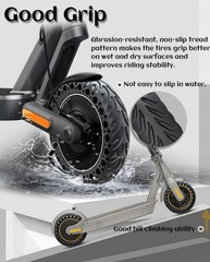 60/70-6.5 Solid Tire, 10×2.5 Tubeless Tyre Replacement for Segway Ninebot Max…