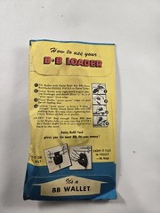 Vintage Daisy Genuine Leather B-B Loader Wallet Package NOS Unopened