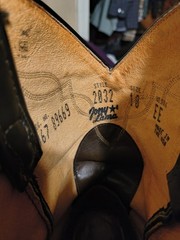 Vintage Tony Lama 2032 Shrunken Bull Shoulder Cowboy Boots Men’s US Size 10EE
