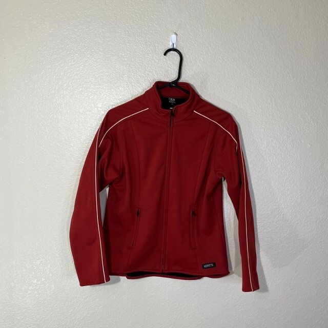 Kerrits Womens Red Equestrian Softshell Full Zip Jacket Medium M
