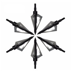 12pcs Archery 100gr Points Tips for Carbon Arrows Arrowheads Recurve Bow Hunting