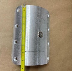 Concord American Internal Halyard Door & Frame Unit for 5″ Flag Pole USA MADE