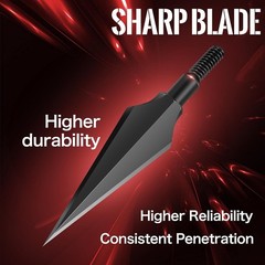 Broadheads 100/120/125/150 Grain Traditiona Archery Arrow Tips for Compound, …