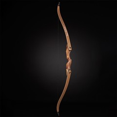 60″ Recurve Bow Kit 30-50lbs Takedown Wooden Adult Archery Arrows Hunting Target