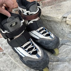 Vintage K2 King 55 Aggressive Inline Skates Blades Skate US Mens 8 Rare