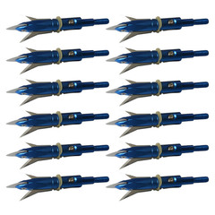 12Pc 100grain 150grain 150grain Crossed Broadhead Arrow Head Bow Archery Hunting