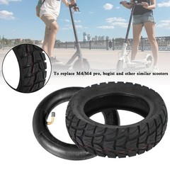10×3″/255×80 Off-Road Outer Tyre+innerTube For KUGOO M4 Zero etc 80/65-6 US