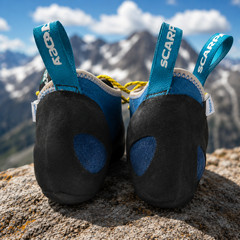 Scarpa Helix Men’s Climbing Shoes Hyper Blue New With Box Sz 14