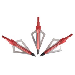 12PCS Archery Broadhead 100grain 3-blade cut 5/6″ ArrowHead Hunting Point Arrows