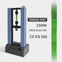 25mm Nylon Tubular Webbing 1-Inch, 29KN/6520 lbs, Strong Sewn Strap for Climbing