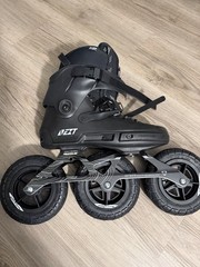 Powerslide NEXT Boot Men’s Inline Skates Black MYFIT Liner Size 10.5-11