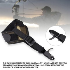 1X Caliper Release Aid Trigger Wrist Strap Adult Archery Compound Bow Hunting