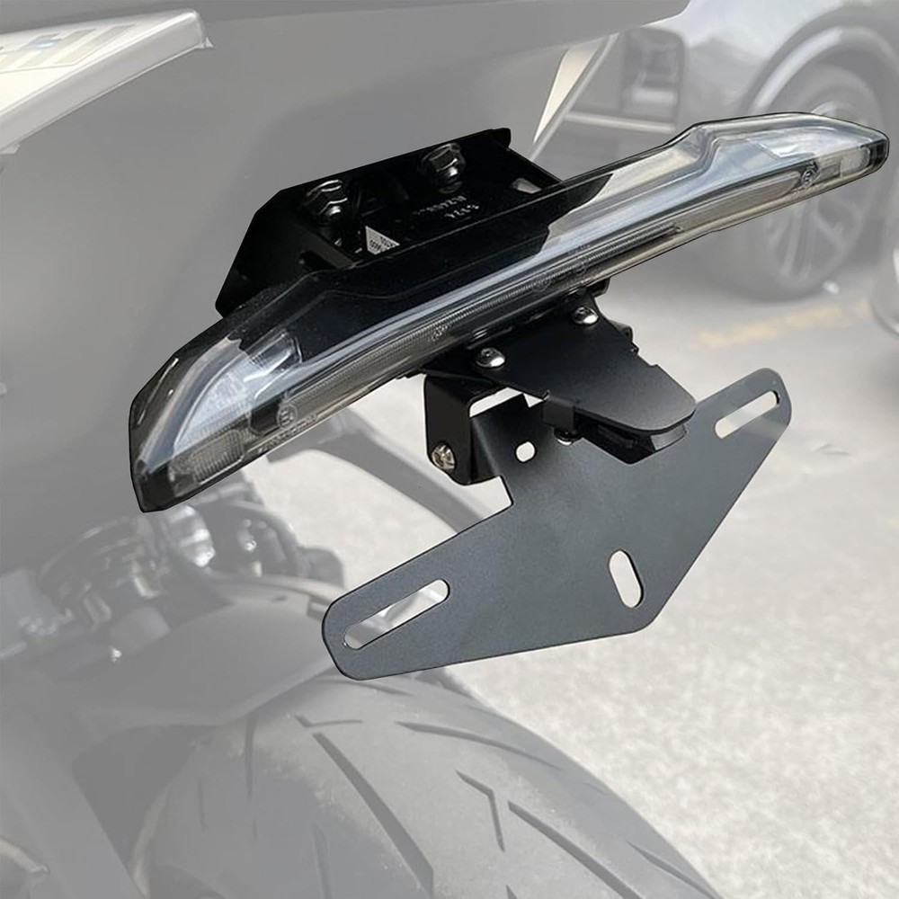 Adjustable Fender Eliminator Tidy Tail License Plate Frame Holder Compatible