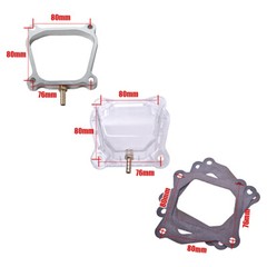 Clear Valve Cover / Billet Spacer for Predator Non-Hemi 212cc Honda GX160 GX200