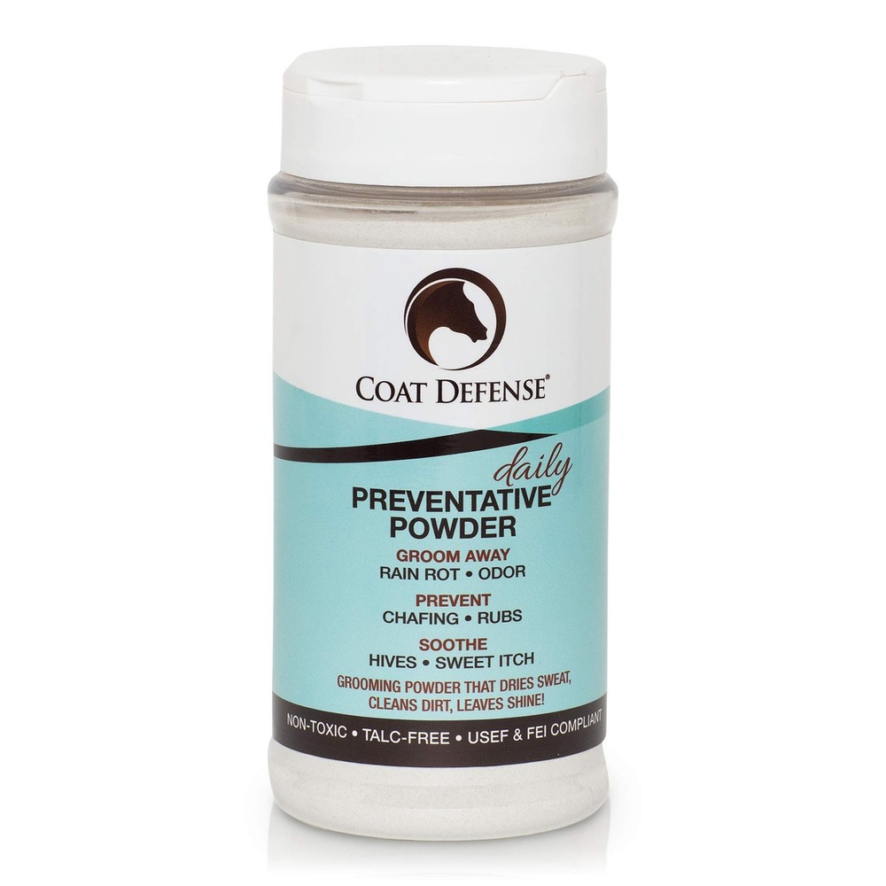 COAT DEFENSE Daily Preventative Powder & Rain Rot Treatment for Horses | 16oz