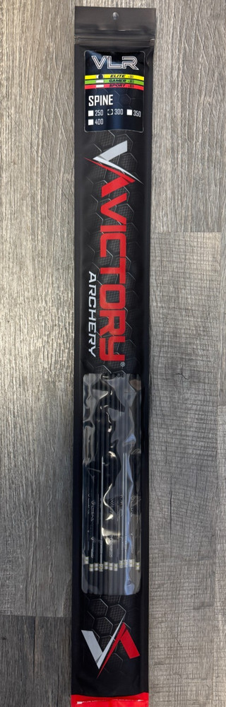 Victory Archery VLR Elite 300 12 Pack Arrow Shafts .001 VLRE-300S-12 New