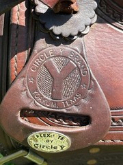 Circle Y Flex-Lite Park/Trail Saddle Flexible Tree FQHB Brown Leather