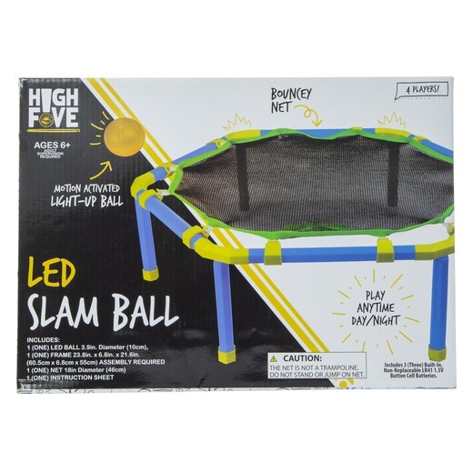 LED slam ball game, Slammo Game Set, Fully Portable Outdoor Game Set.