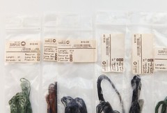 Recurve or Longbow Bow String: Pick ONE, various colors and sizes, NEW old stock