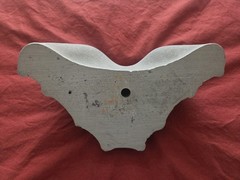 CUSTOM MADE BAT SHAPED ROCK CLIMBING HAND FOOT HOLD HANDHOLD GYM BOARD NICE USED