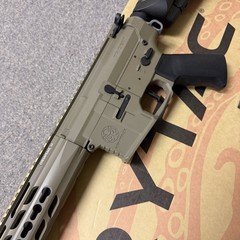 Krytac Trident MKII SPR Airsoft Rifle Tan | Never Used!