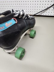 Roller Derby Cobra Skates Size 10 (US) Black/Teal Vintage 340 Skates