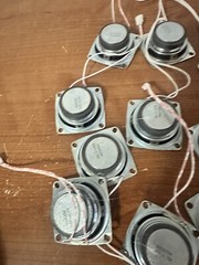 Hover-1 Replacement Balance Board Speaker & Wiring AS IS LOT x11