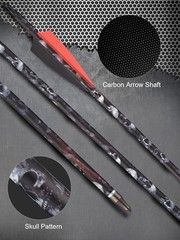 Archery 30-70lbs Compound Bow RH Carbon Arrows Target Hunting Shooting 310 FPS