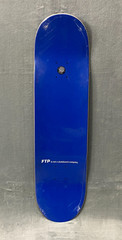 FTP Royal Blue Logo Deck 8.375 Graphic Streetwear Collab Skateboard New