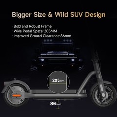 NAVEE N65i Electric Scooter Adults 25MPH Foldable E-Scooter APP Control Commuter