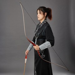 30-50lbs Archery 60» Traditional Recurve Bow Longbow Target Hunting Shooting