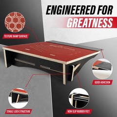 Yes4All Single-Piece Skateboard Ramp Bike Ramp Skate Ramp – Design For