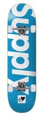 New The Heart Supply 31 Inch Skateboard Bright Blue Complete Fully Assembled