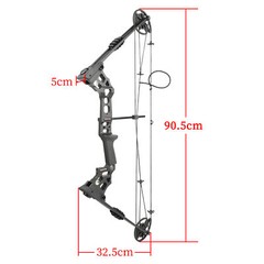 Bowfishing Set 20-70lbs Adjustable Archery Compound Bow Fishing Hunt 320fps R/LH