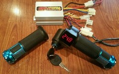 Razor 36v E300 mx 350 -READ throttle controller, electrical kit 36 Over Volt Kit