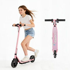 Ladped Kids Electric Scooter , 6.5INCH Lightweight E-Scooter Range 10Miles