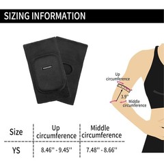 Kids Elbow Pads Breathable Arm and Elbow Protector for Boys, Girls, and Teens…