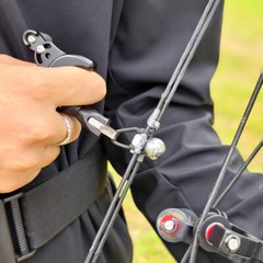 US Compound Bow Short Axis 30-70lbs Dual-use Steel Ball Arrow Hunting Fish RH LH