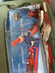 Huffy Marvel Spider-Man 2016 Inline Folding Scooter In Box Push Aluminum