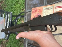 Vintage Daisy BB Gun Model No 25 Rifle’s & Red Rider W/ Box Paper Work Lot Of 3