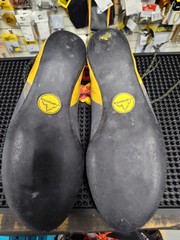 🧗 La Sportiva Finale Climbing Shoes Mens 12 / EU 45 – Vibram Sole Orange Black