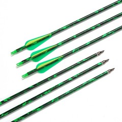 12x 30» Carbon Arrows Compound&Recurve Bow Target 100Grain Hunting Broadheads