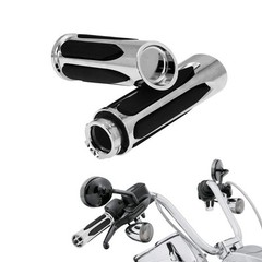 Soft Touch Hand Grips Motorcycle 1 Inch Grips Fit for Harley Touring Sportste…