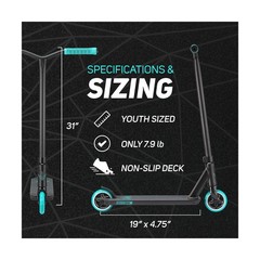 Envy Scooters ONE S3 Stunt Scooter – Trick Scooters for Kids 6-12 Years – Beg…