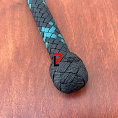 Handmade Nylon Paracord Braided Bullwhip 16-Strand (4FT–16FT) Costume Cosplay Bu